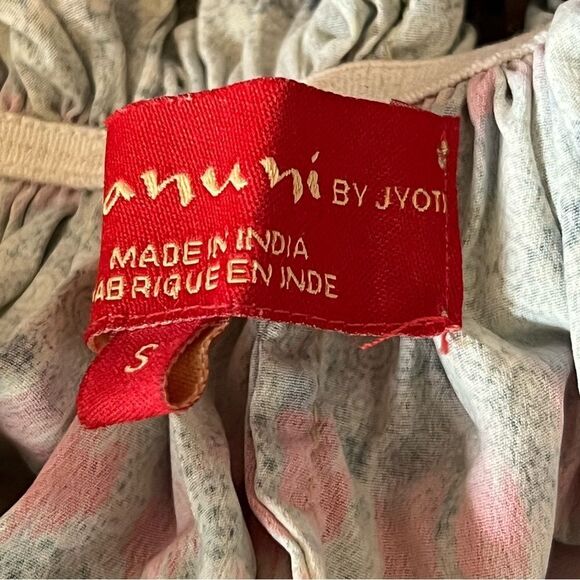 Anthropologie Bhanuni by Jyoti Villa Cropped Sequin Top Small - Picture 9 of 11